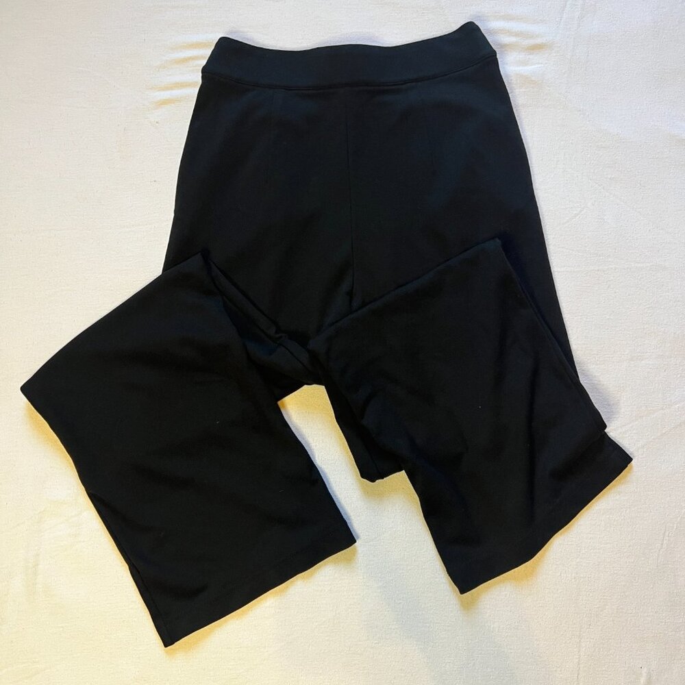 Max‎ Studio London Black Dress Pants Pull On High Rise Pleated Pants Size XSmall - Picture 3 of 7